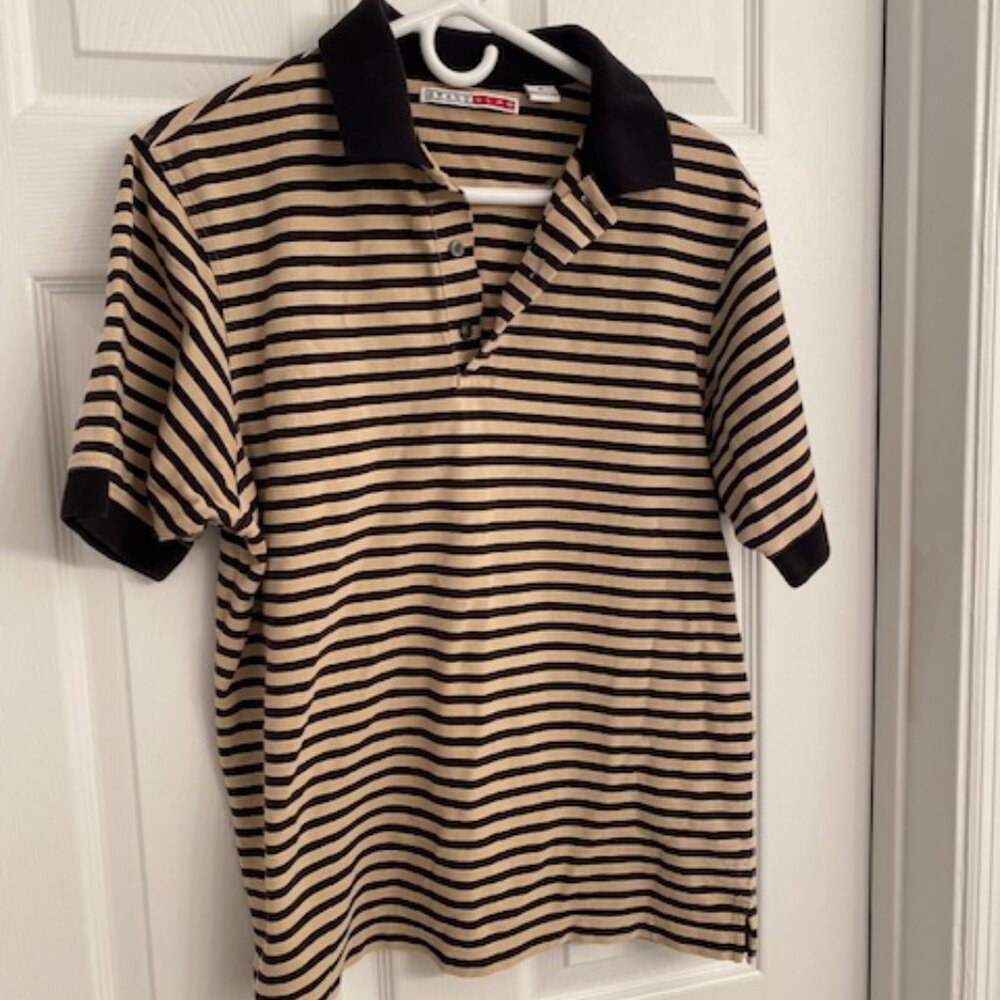 Vintage Grand Slam Men Cotton Short Sleeve Polo Shirt Size M